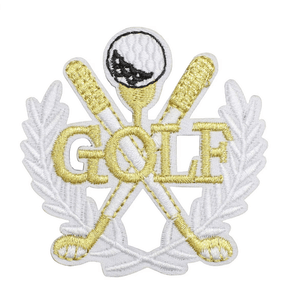 Hovedbilde  "Golf Emblem " -  strykemerke 