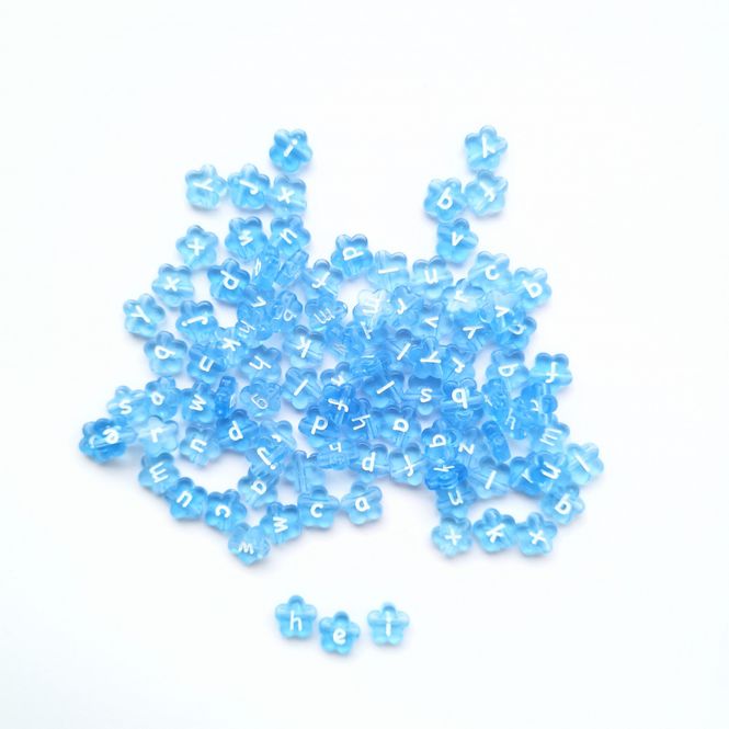 Hovedbilde Store Blomsterperler med bokstaver -Transparent ...