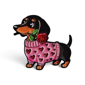 Hovedbilde "Ovnsr&oslash;r " pin med Rose