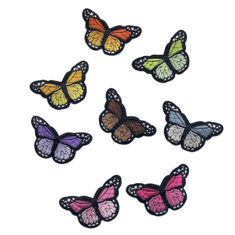 Sommerfugl Patches -Hvite sting