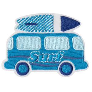 Hovedbilde "Blue SURF Van" patch i Surf serien