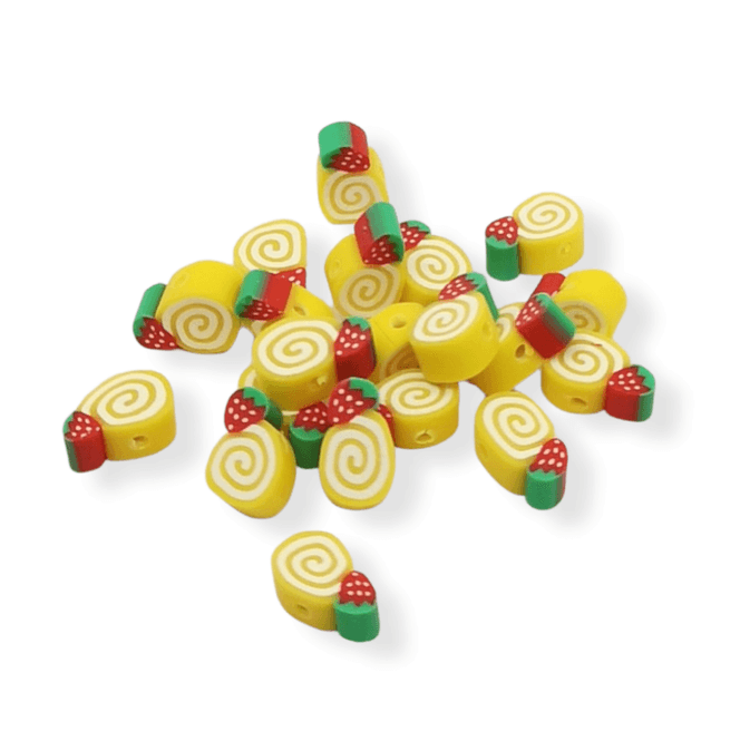 Hovedbilde 50 stk Yellow Candy Swirl 