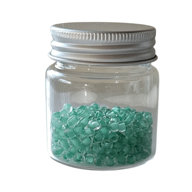Hovedbilde Glassboks med Aluminium lokk -50 ml