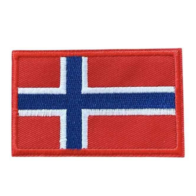 Hovedbilde Norge Flagg Patch