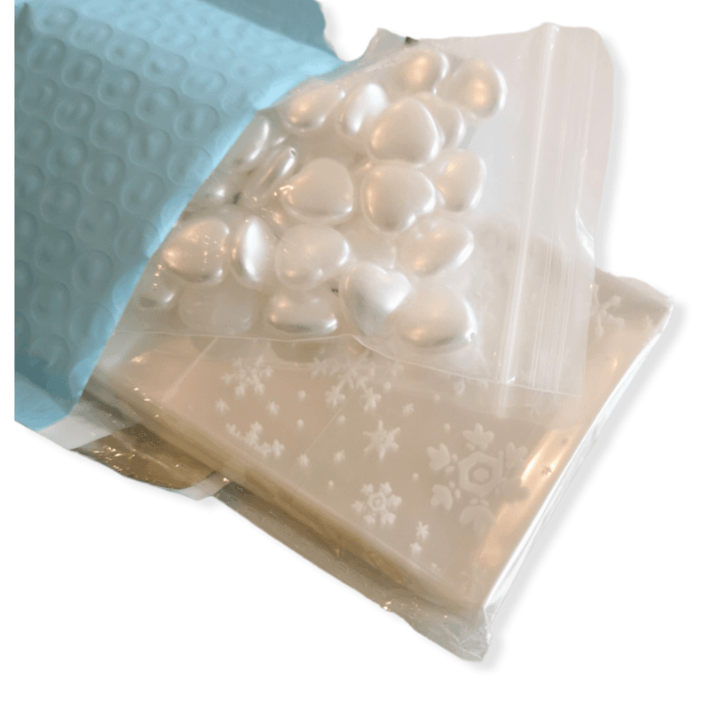  Bubble mailers - Lyseblå